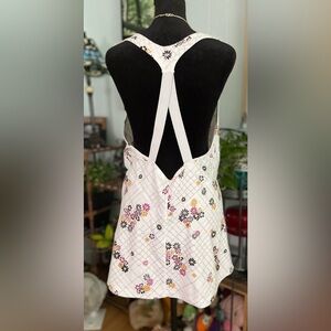 Lole Floral Quick Dry Racerback Tank Top Size Large